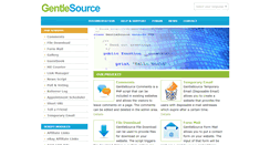 Desktop Screenshot of gentlesource.com