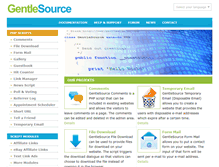 Tablet Screenshot of gentlesource.com